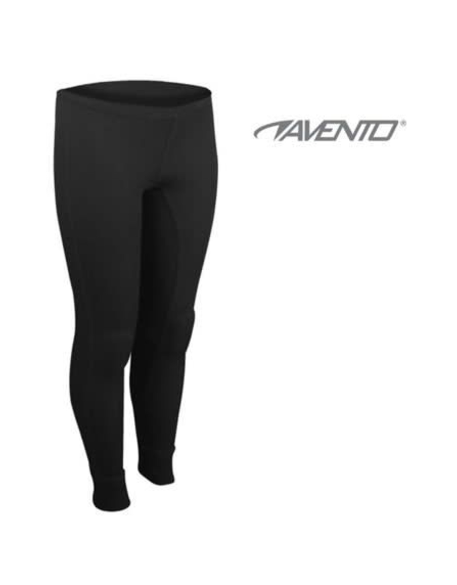 AVENTO AVENTO THERMO BROEK  ZWART DAMES