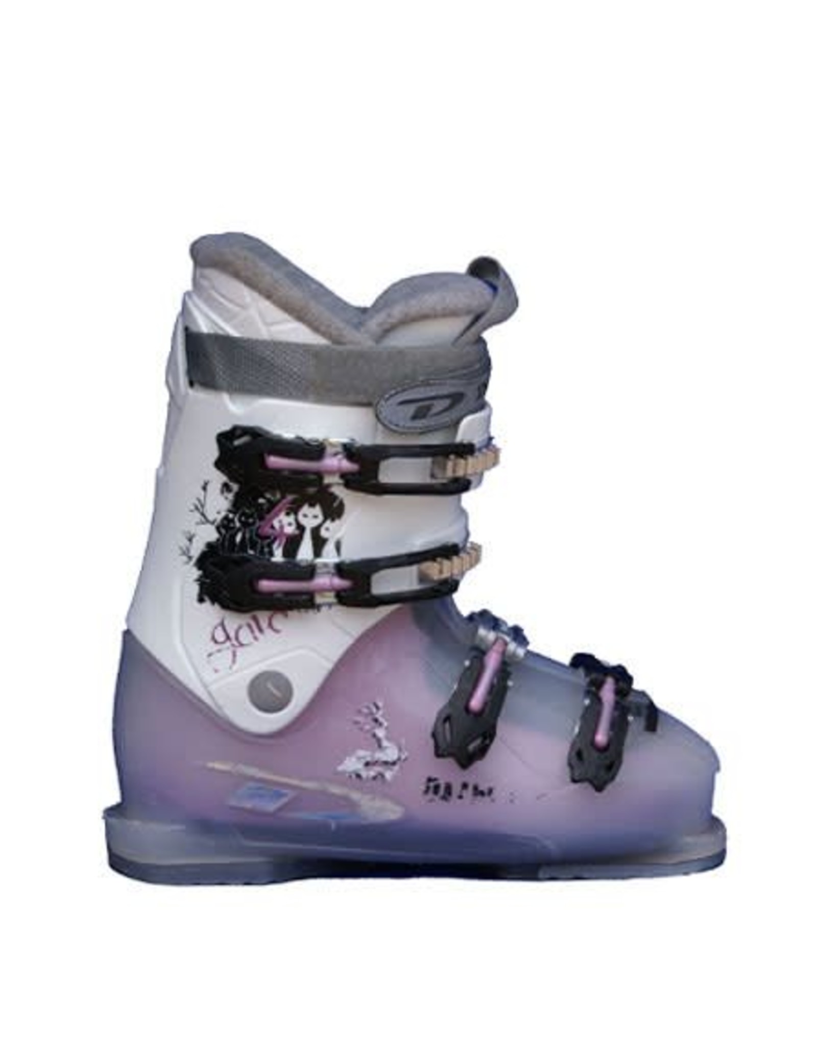 DALBELLO Skischoenen DALBELLO Gaia 4 wit/roze Gebruikt