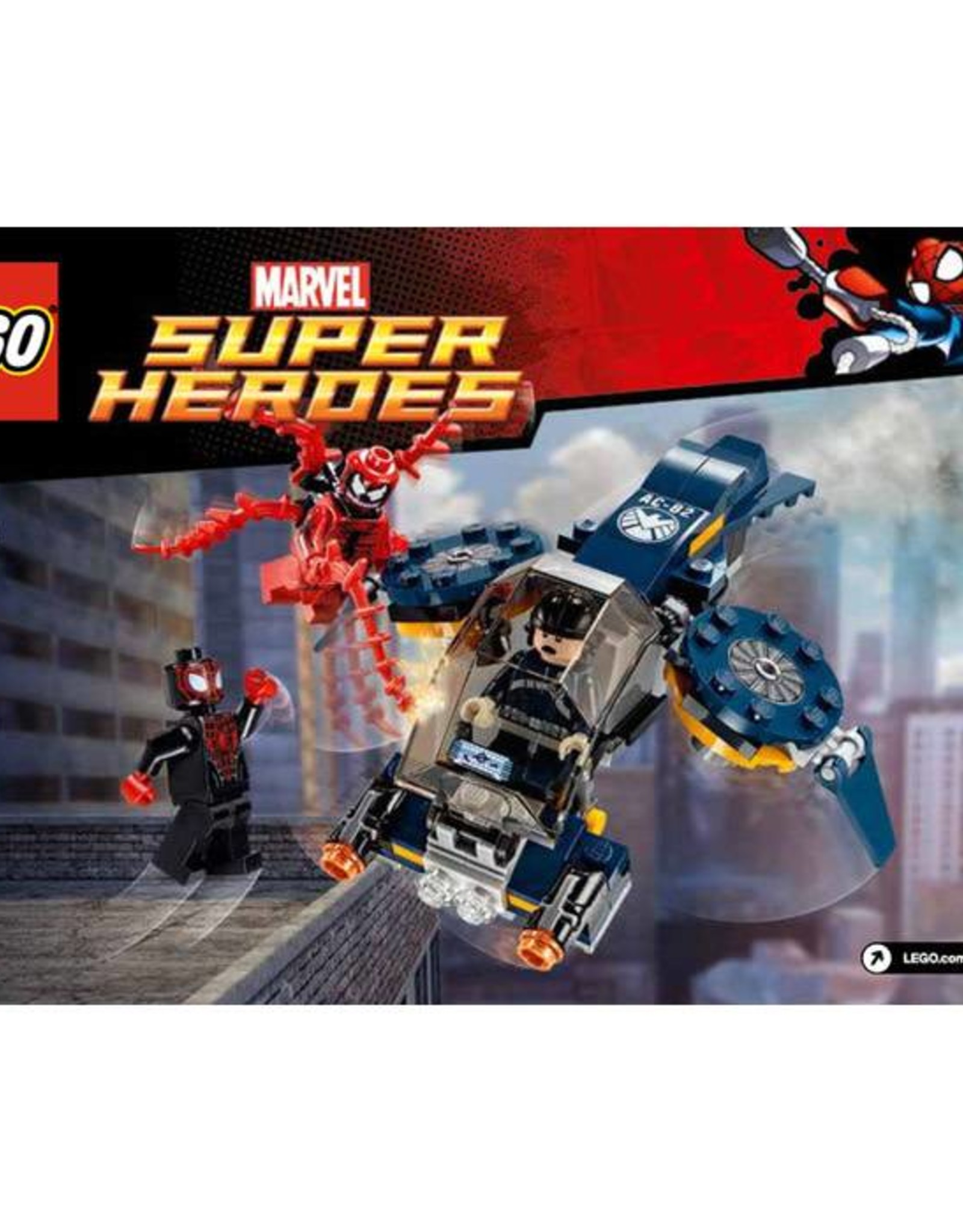 LEGO LEGO 76036 Carnage's Shield Sky Attack SUPER HEROES