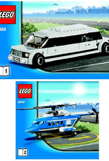 LEGO LEGO 3222 Helicopter met limosine CITY