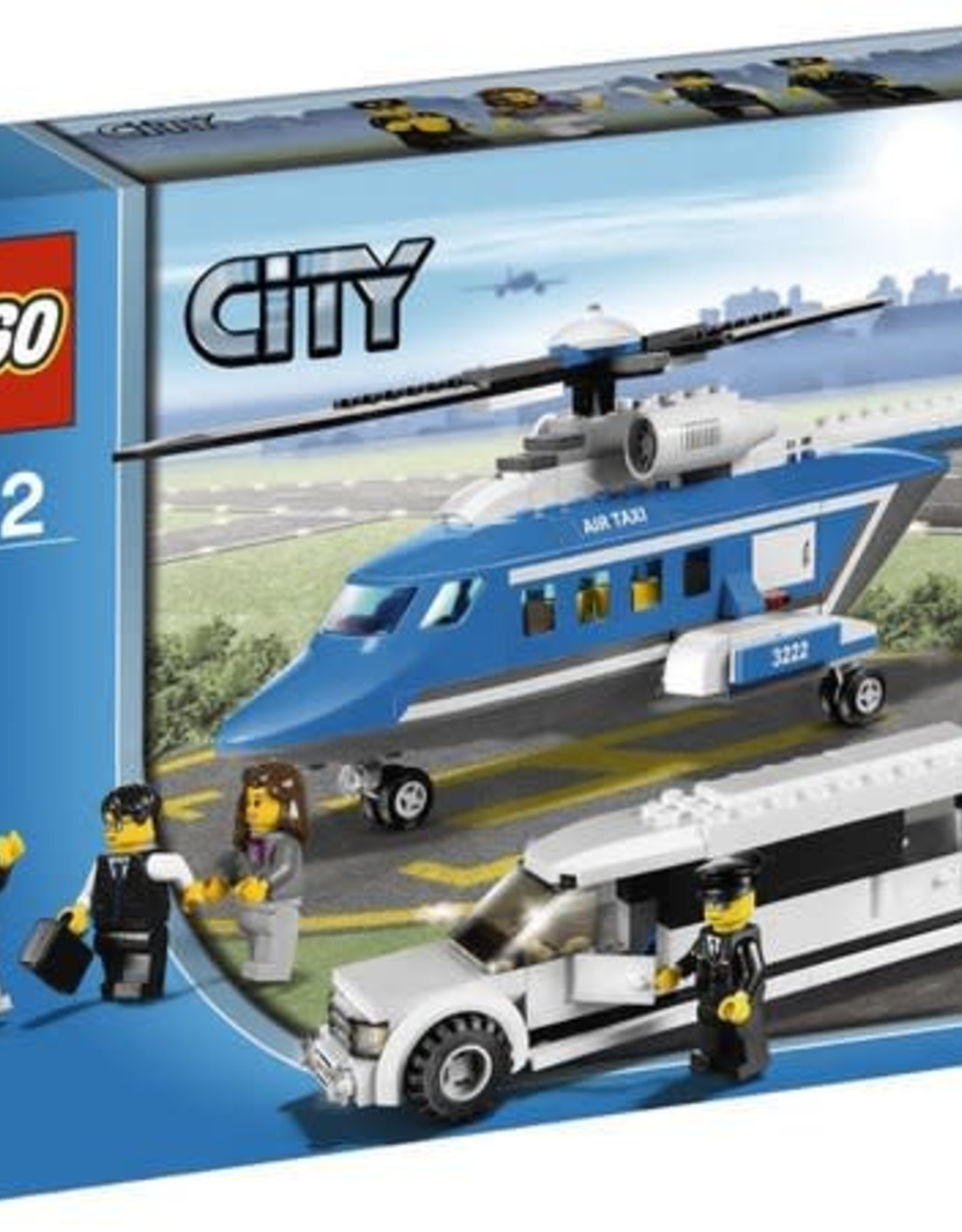 LEGO LEGO 3222 Helicopter met limosine CITY