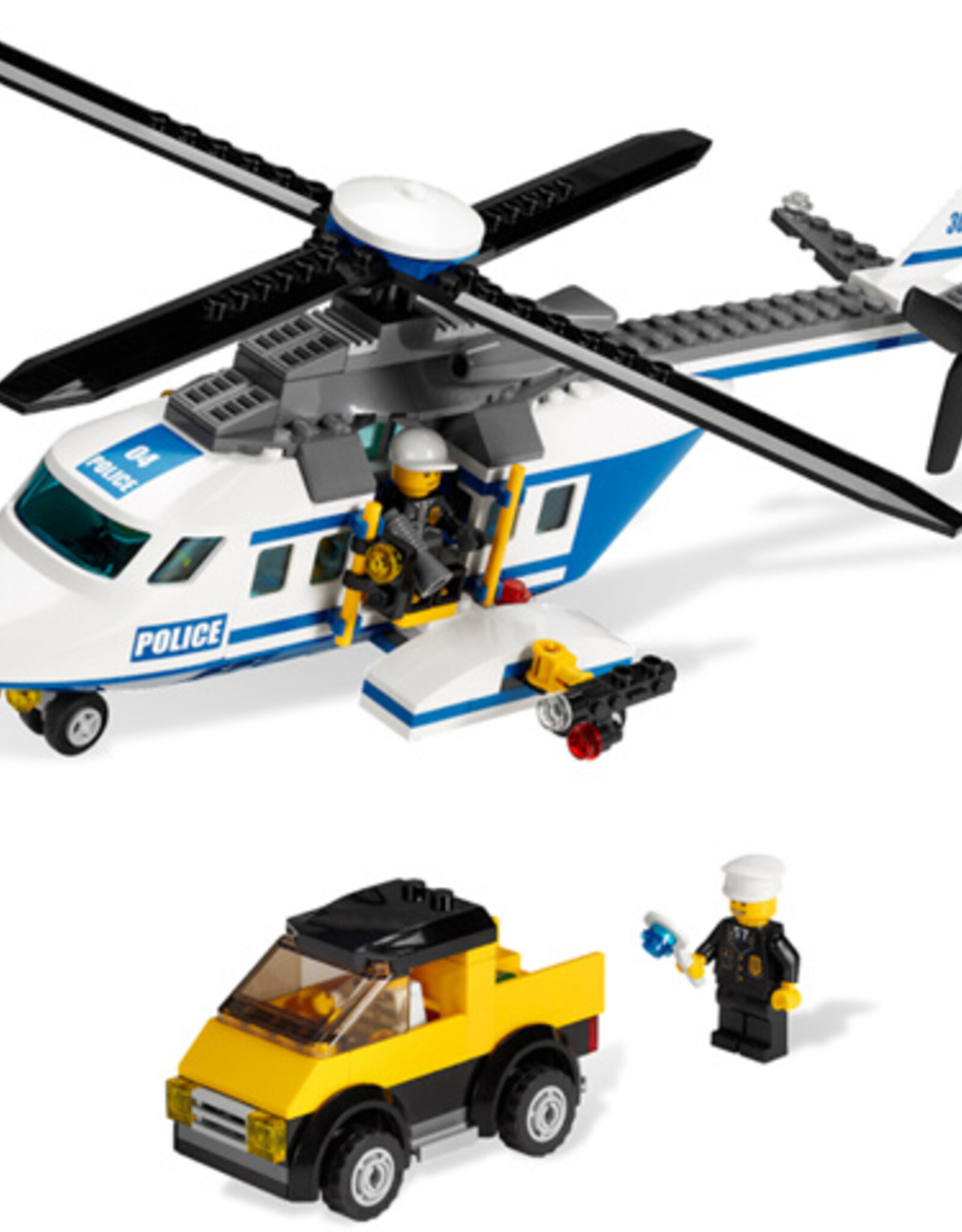 LEGO LEGO 3658 Politie helicopter + Auto  CITY