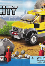 LEGO LEGO 4200 Mijnwerkersauto 4x4 geel  CITY