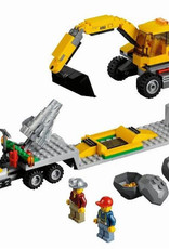 LEGO LEGO 4203 Transporter met graafmachine CITY