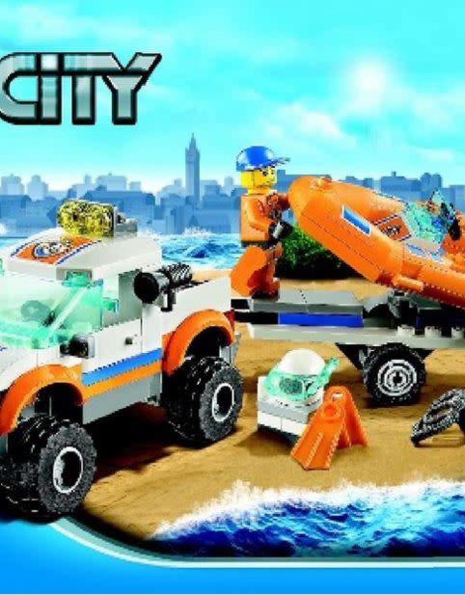 LEGO LEGO 60012 Coast Guard met duikersboot CITY