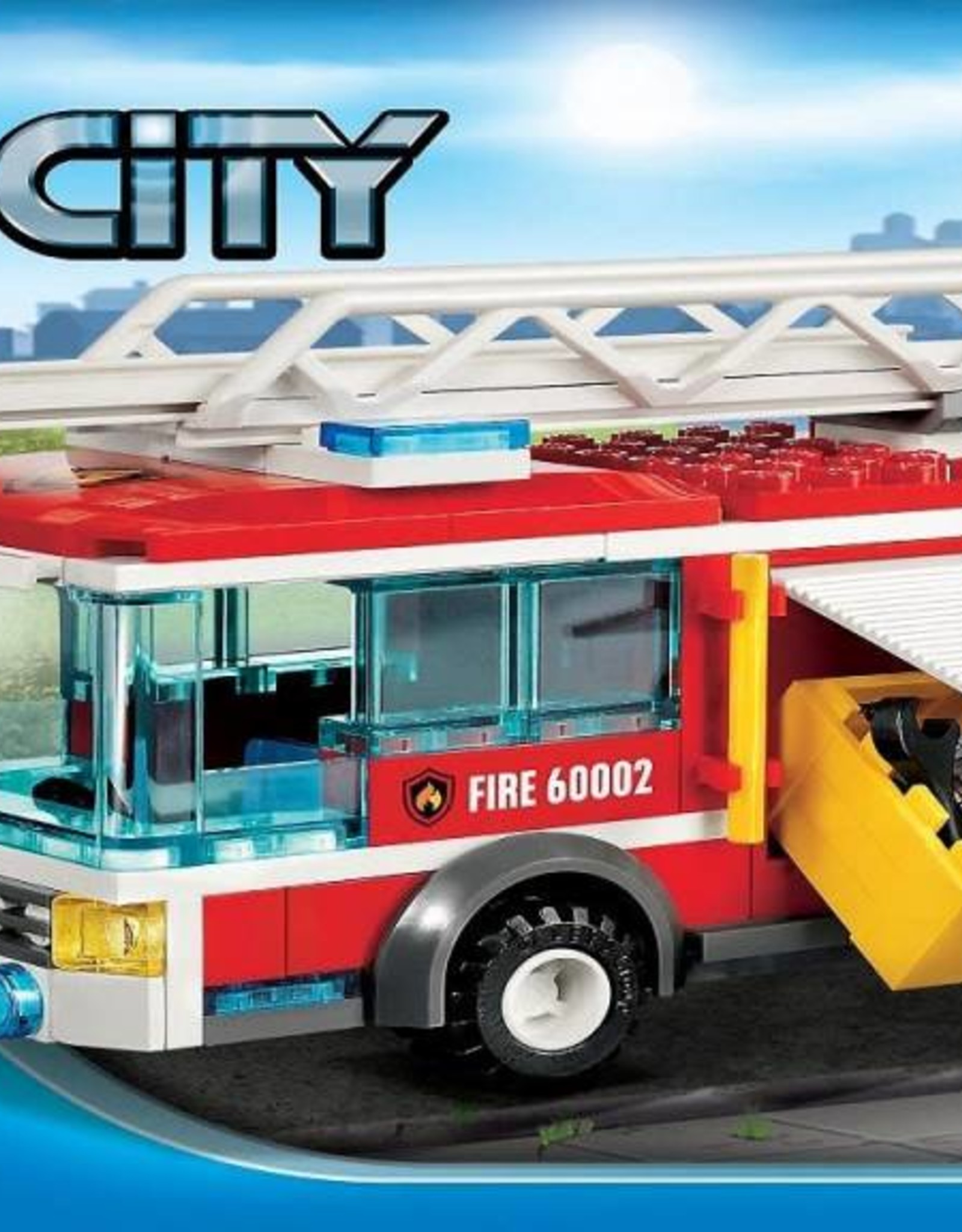 LEGO LEGO 60002 Brandweer ladderwagen CITY