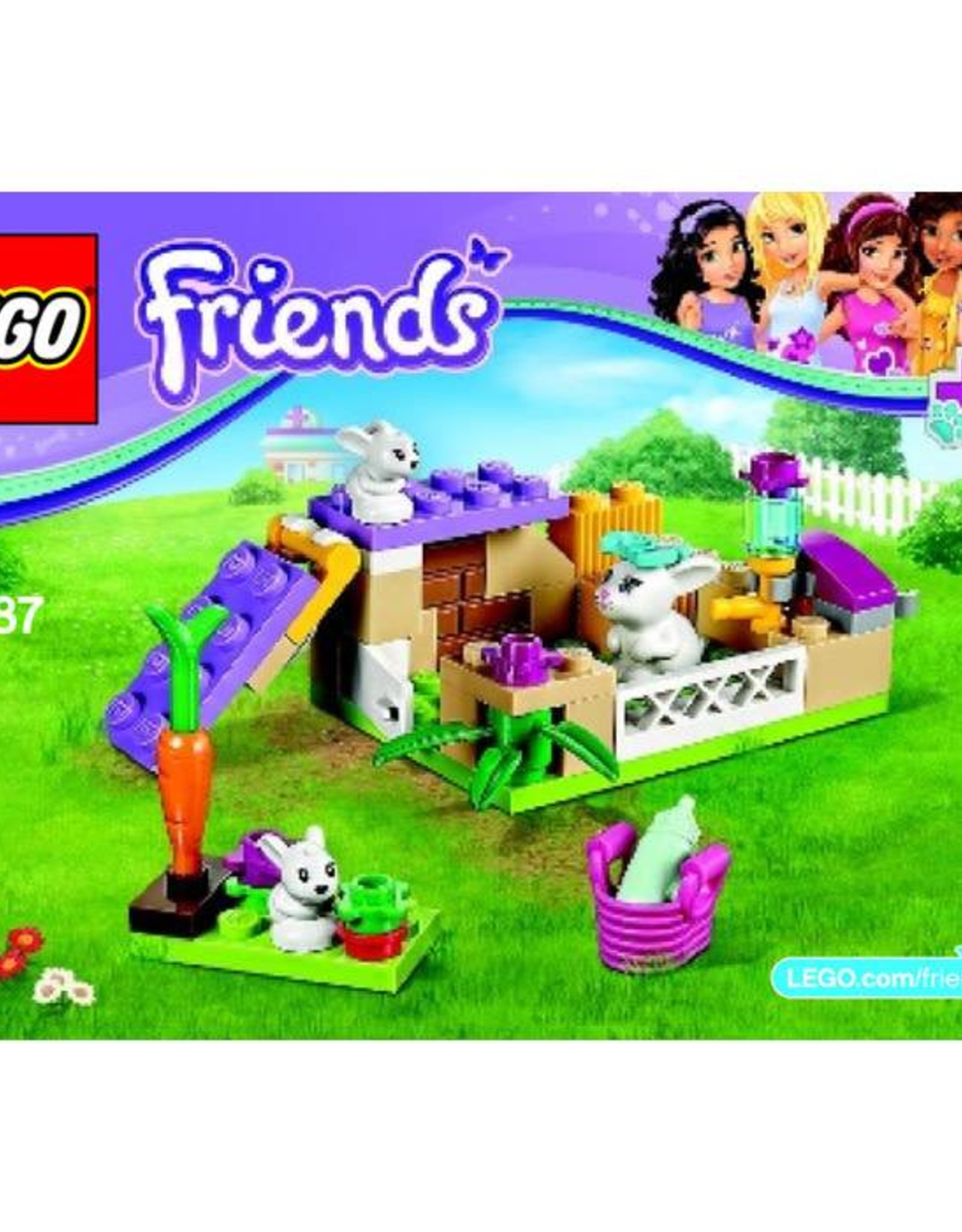 LEGO LEGO 41087 Bunny's en Babies FRIENDS