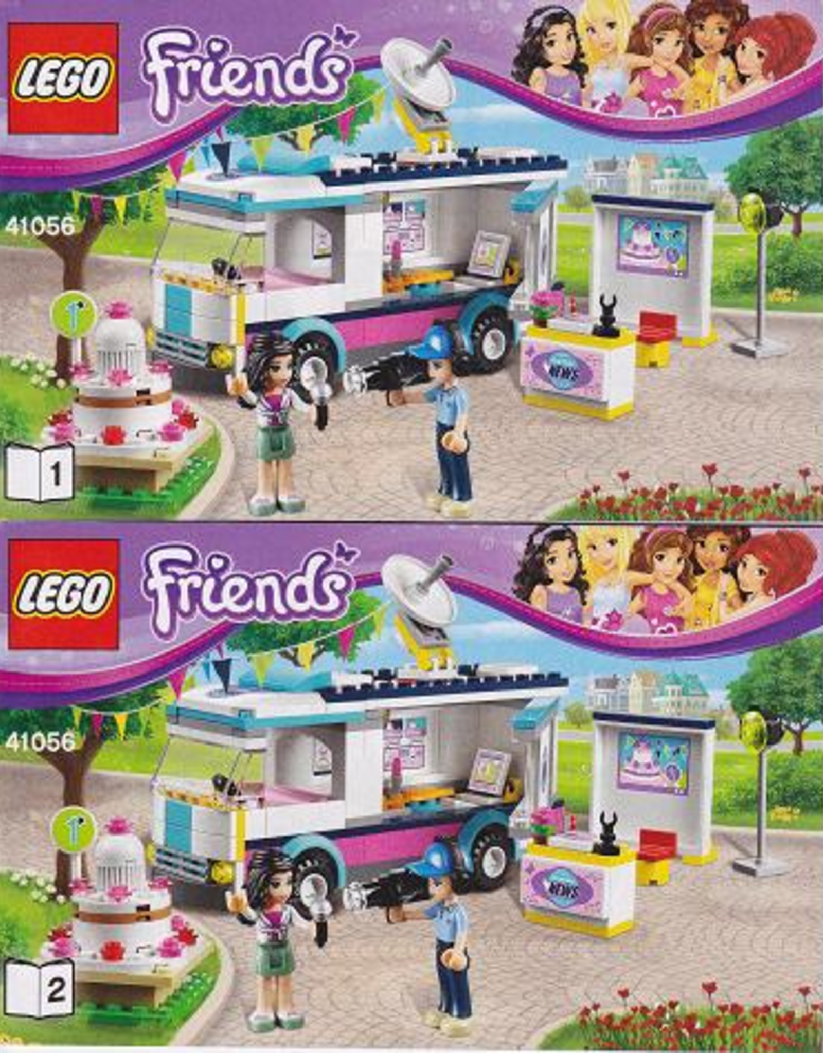 LEGO LEGO 41056 Heartlake News Van FRIENDS