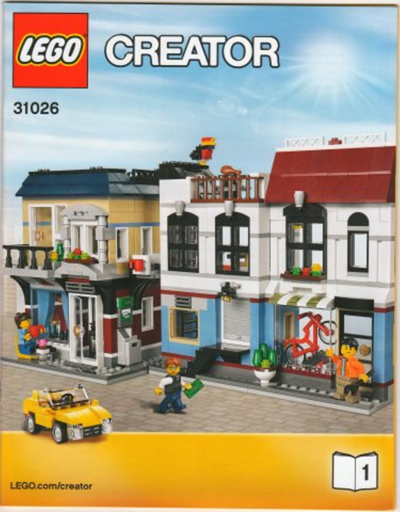LEGO LEGO 31026 Fietswinkel en Cafe CREATOR