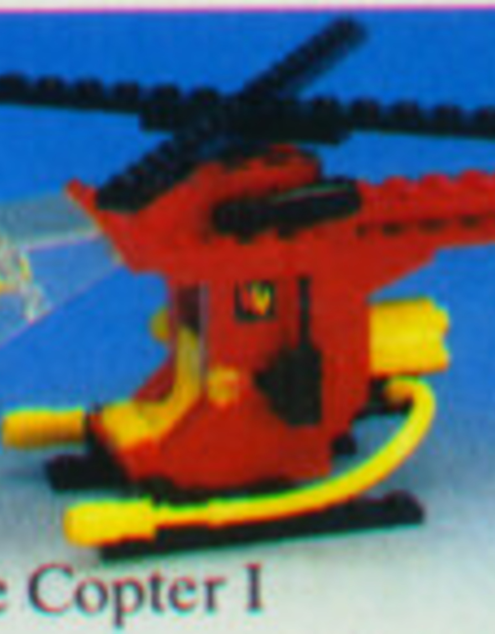 LEGO LEGO 6685 Fire Copter 1 LEGOLAND