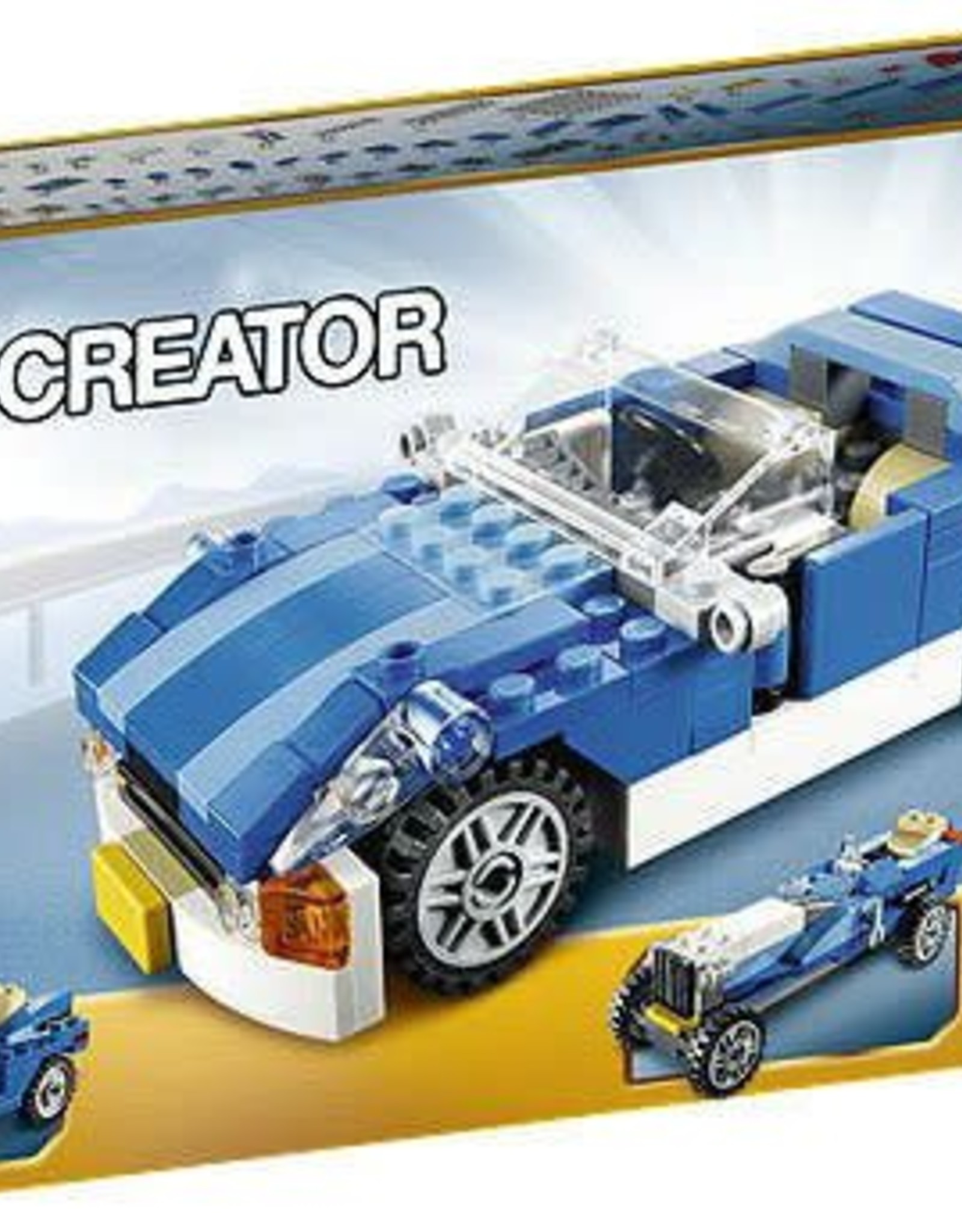 LEGO LEGO 6913 Blauwe sportwagen  CREATOR