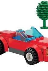 LEGO LEGO 8402 Sportwagen rood + praatpaal CITY
