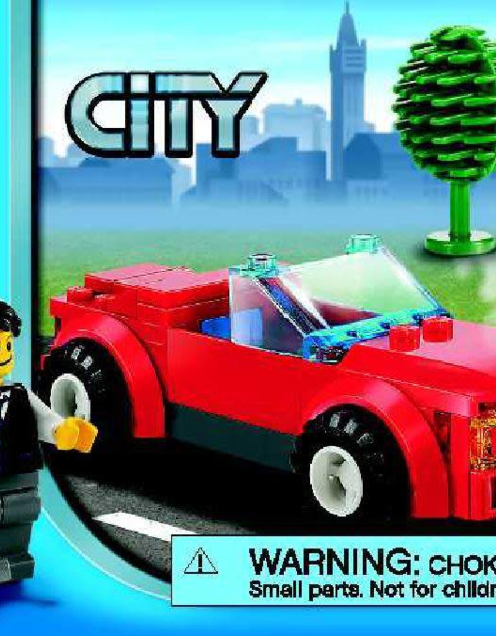 LEGO LEGO 8402 Sportwagen rood + praatpaal CITY