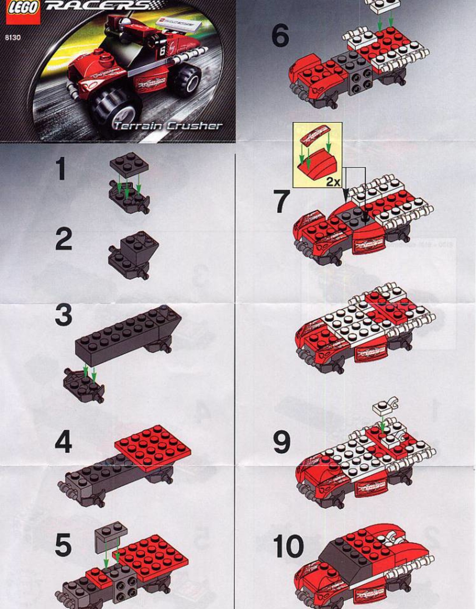 LEGO LEGO 8130 Terrain Crusher RACERS