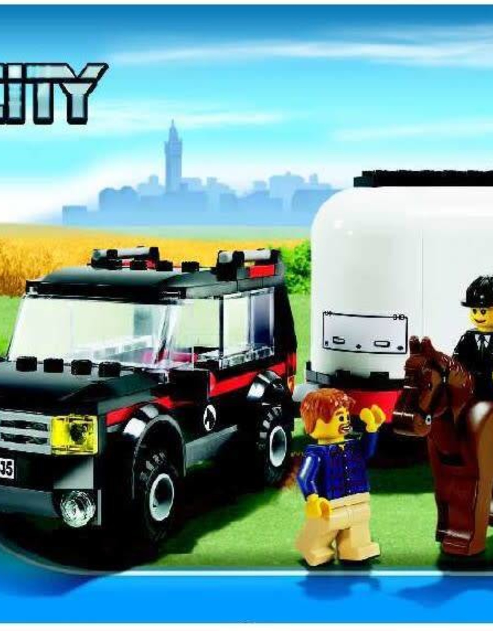 LEGO LEGO 7635 4WD met Paardentrailer CITY
