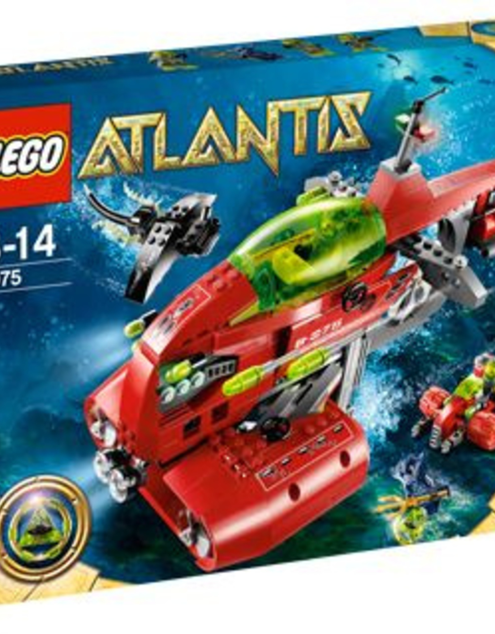 LEGO LEGO 8075 Neptune Moederschip ATLANTIS