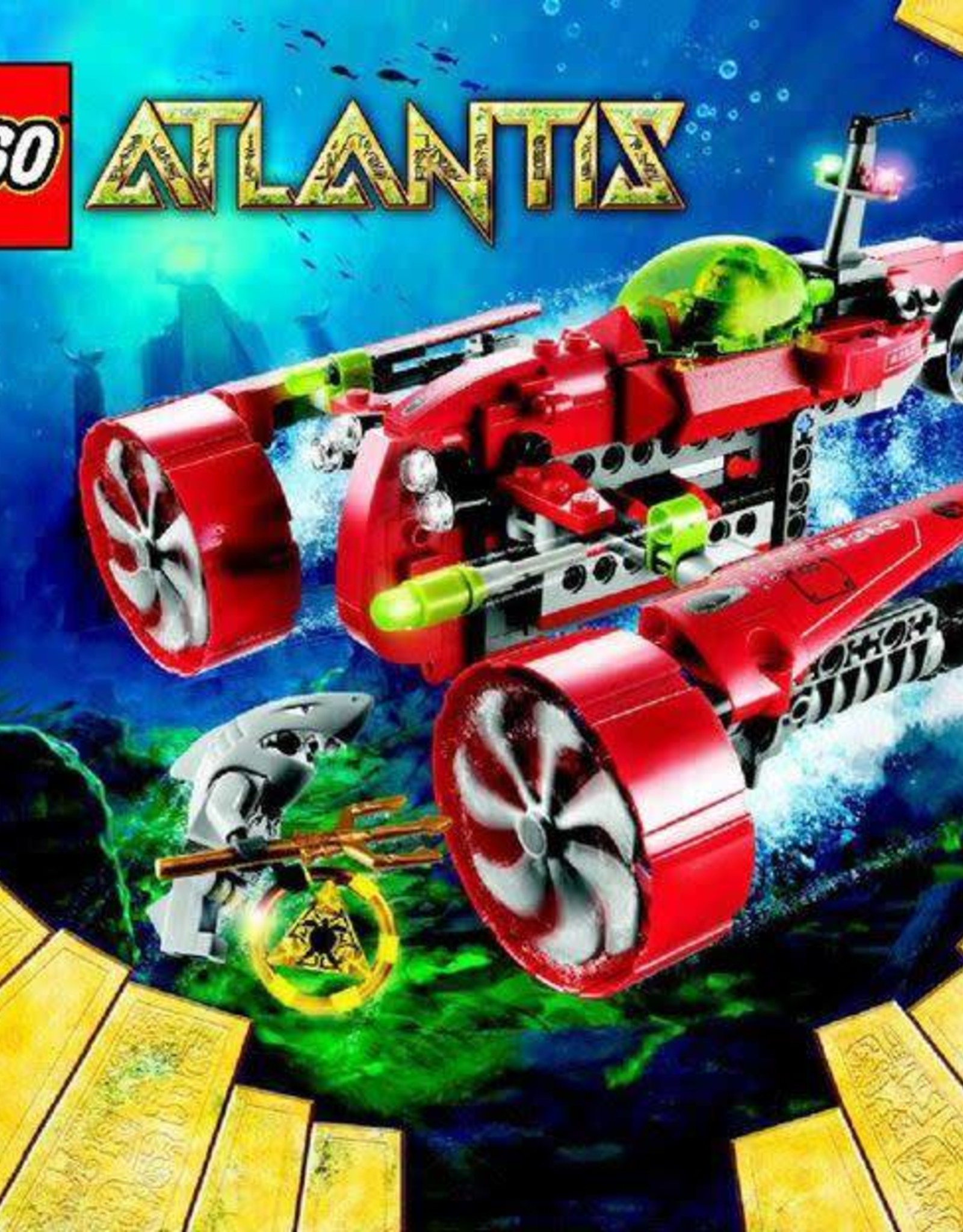 LEGO LEGO 8060 Typhoon Turbo Sub ATLANTIS