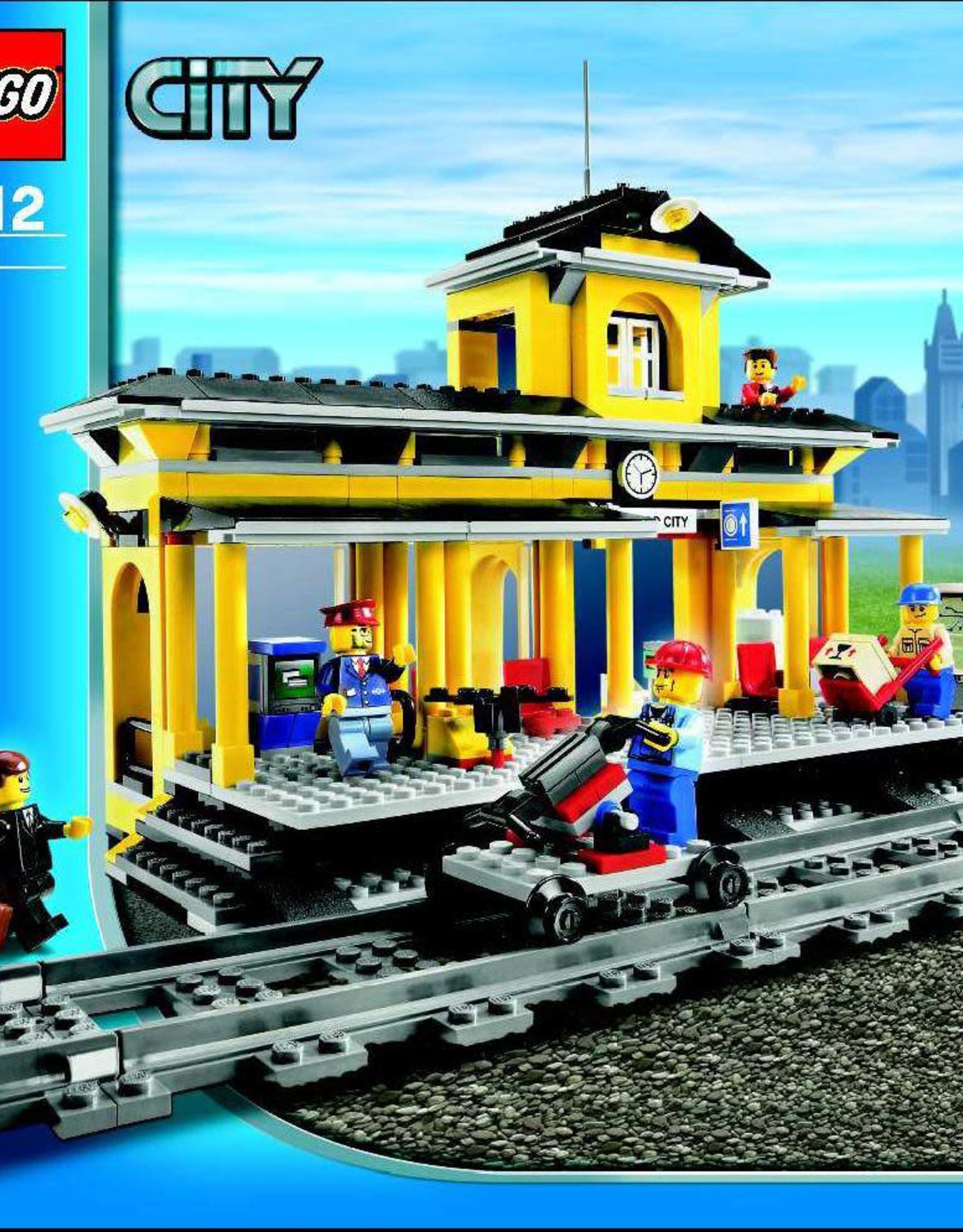 LEGO LEGO 7997 Centraal Station met rails CITY