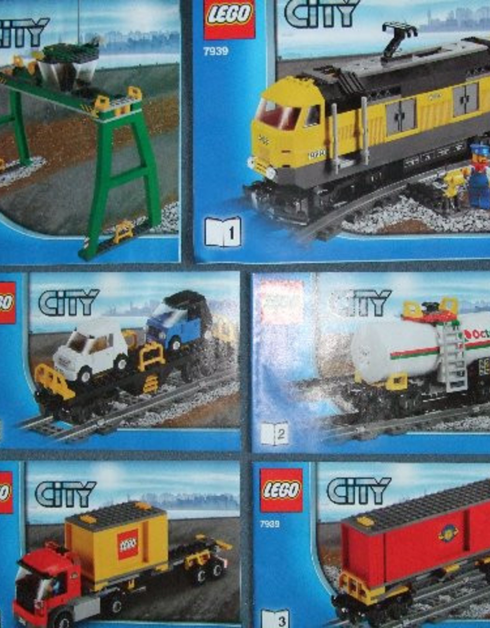 LEGO LEGO 7939 Gele vrachttrein CITY