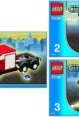 LEGO LEGO 7239 Brandweer wagen met aanhanger+zodiac CITY