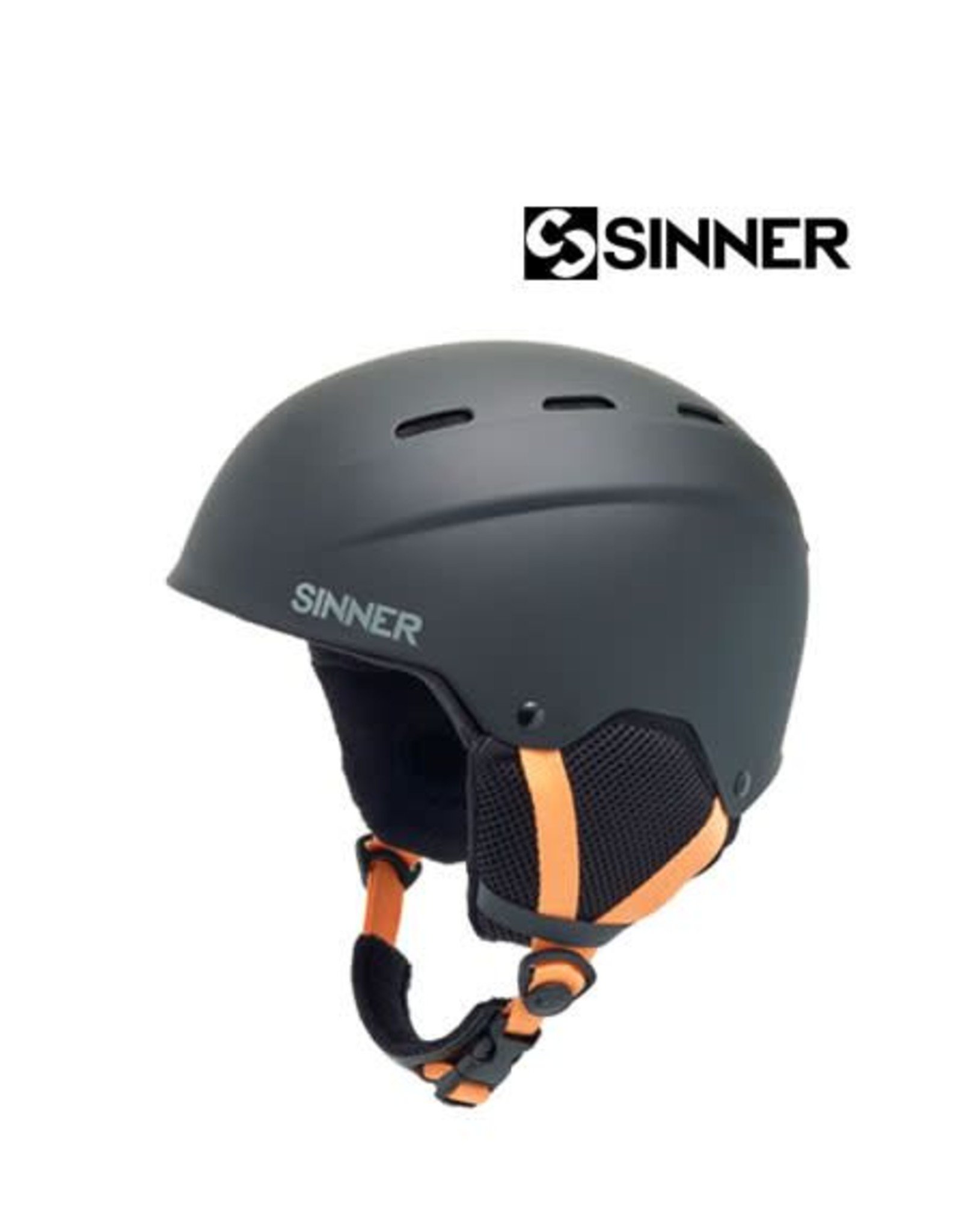 SINNER Skihelm Sinner Poley Mat Black