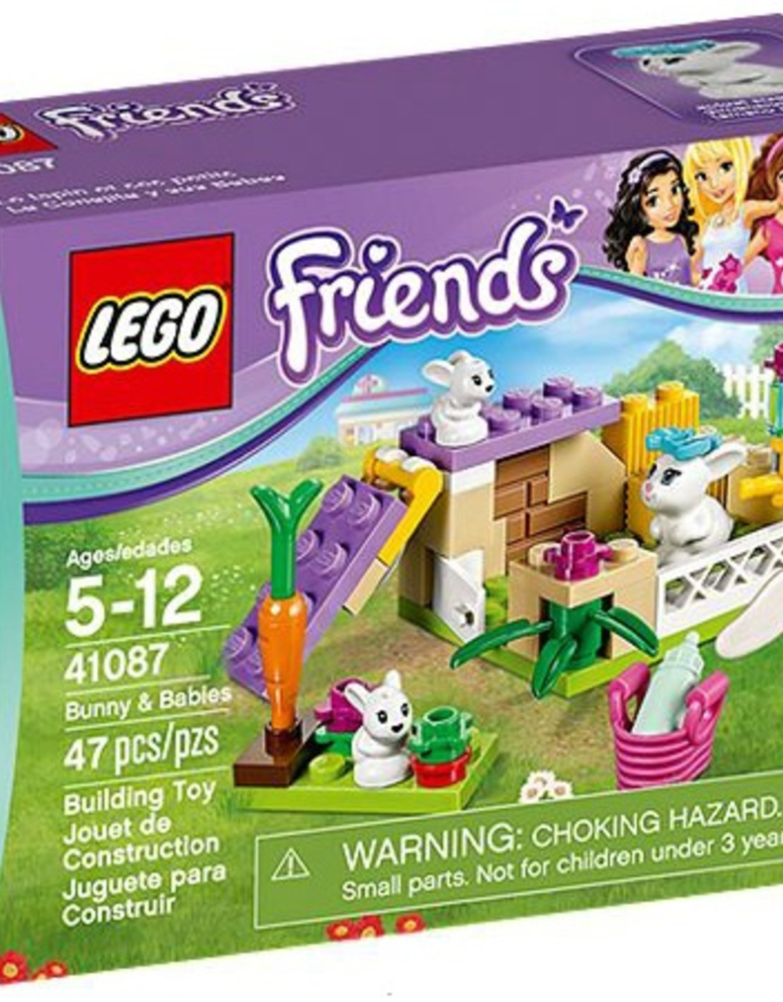 LEGO LEGO 41087 Bunny's en Babies FRIENDS