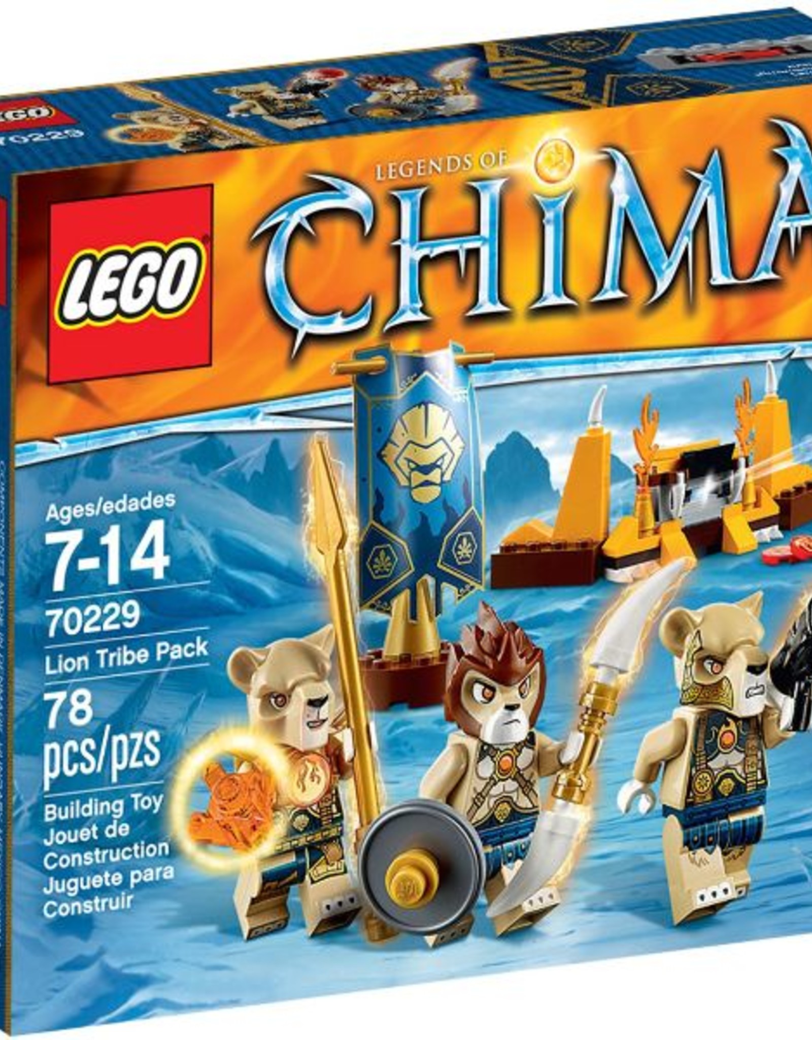 LEGO LEGO 70229 Lion Tribe Pack CHIMA