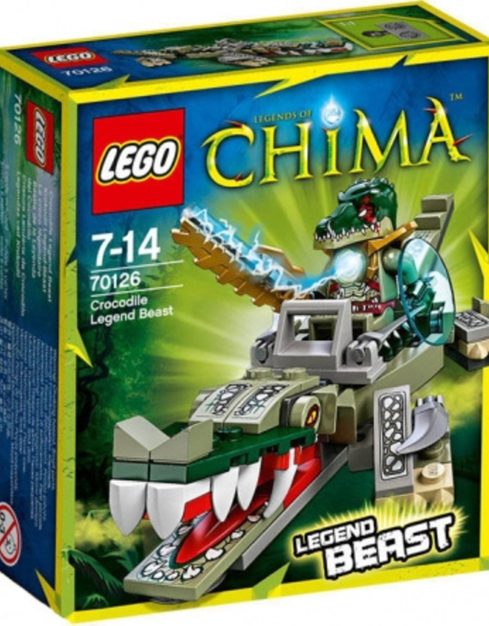 LEGO LEGO 70126 Crocodile Legend Beast CHIMA