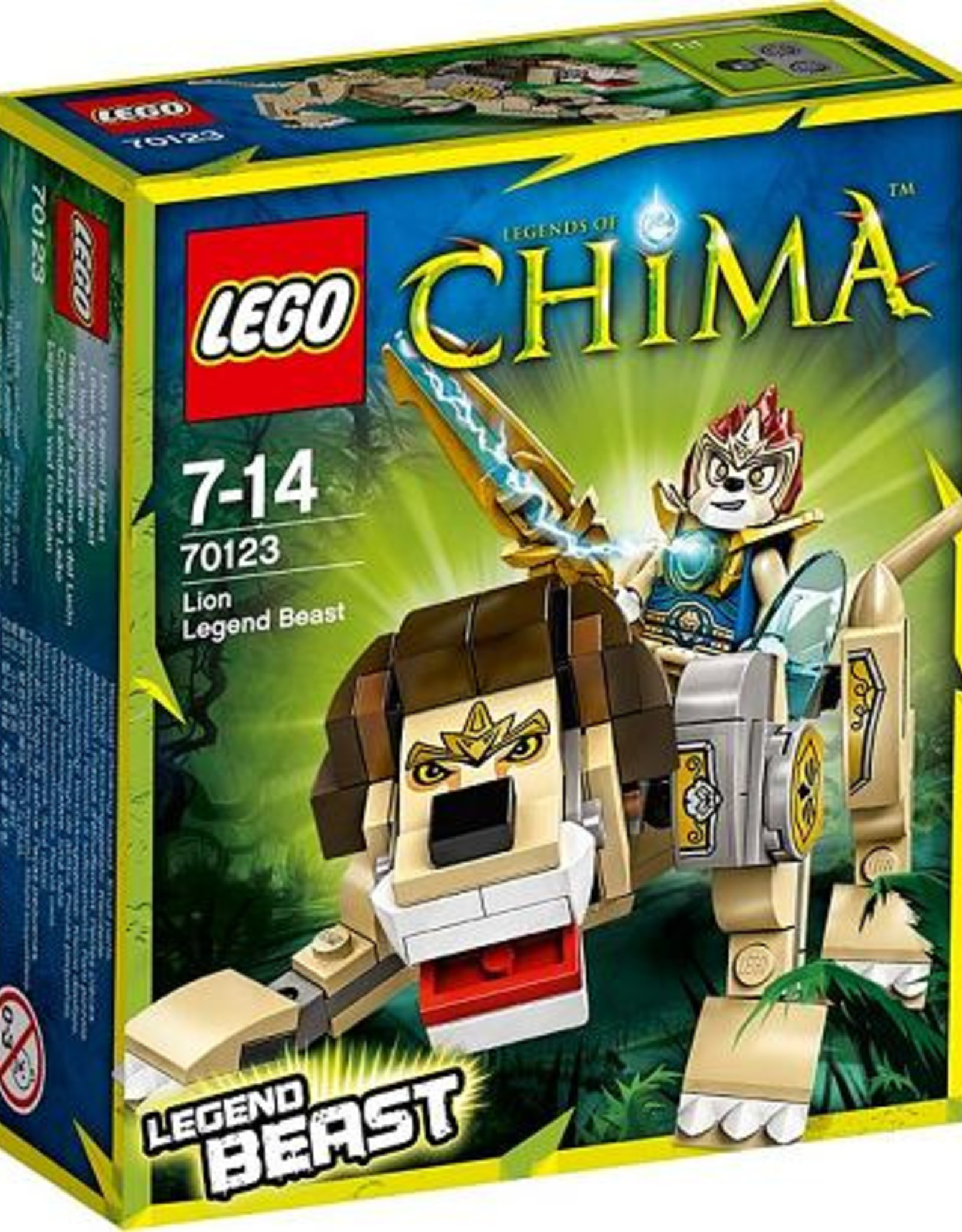 LEGO LEGO 70123 Leeuw Legende Beest CHIMA