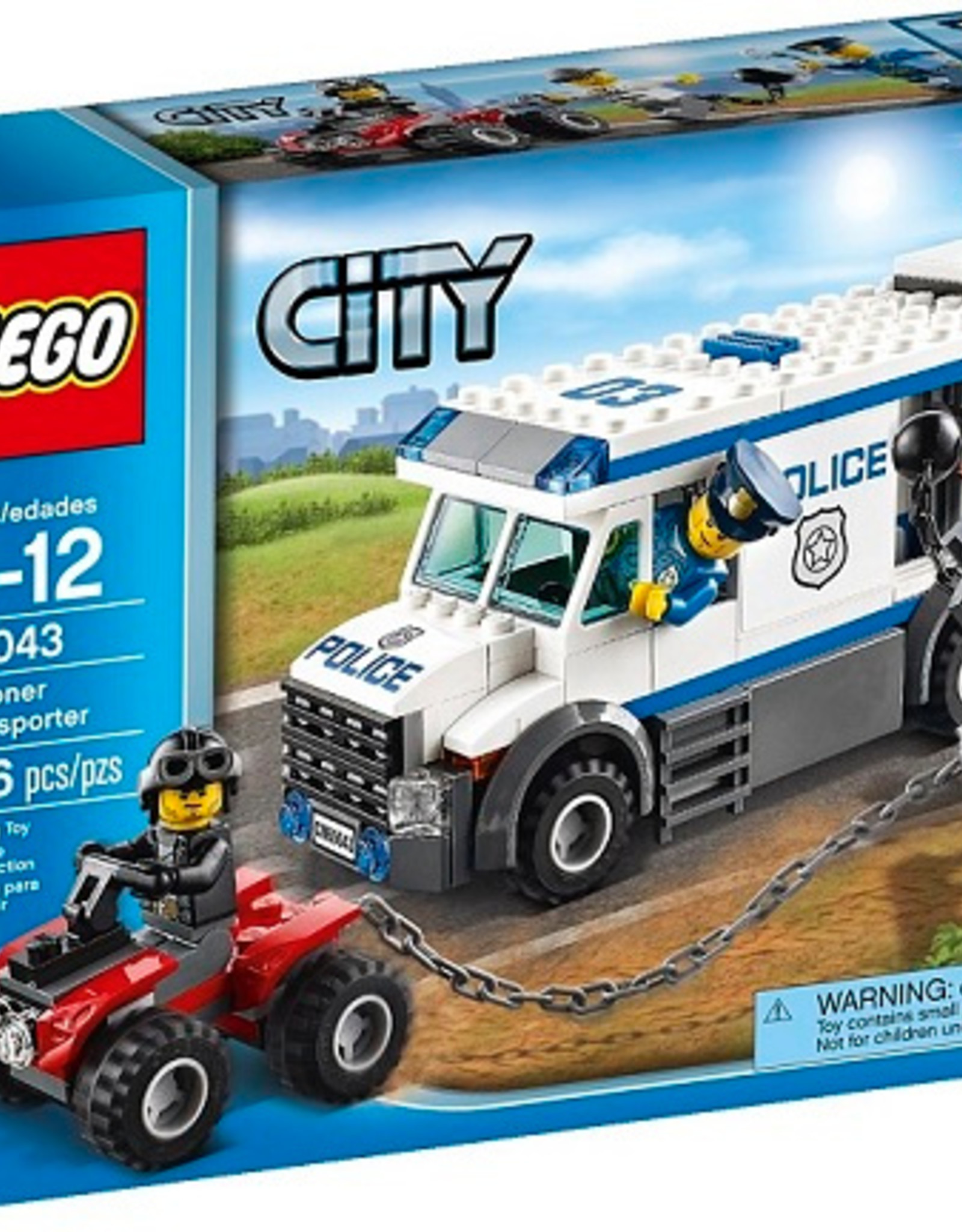 LEGO LEGO 60043 Politie Boeven vervoer CITY
