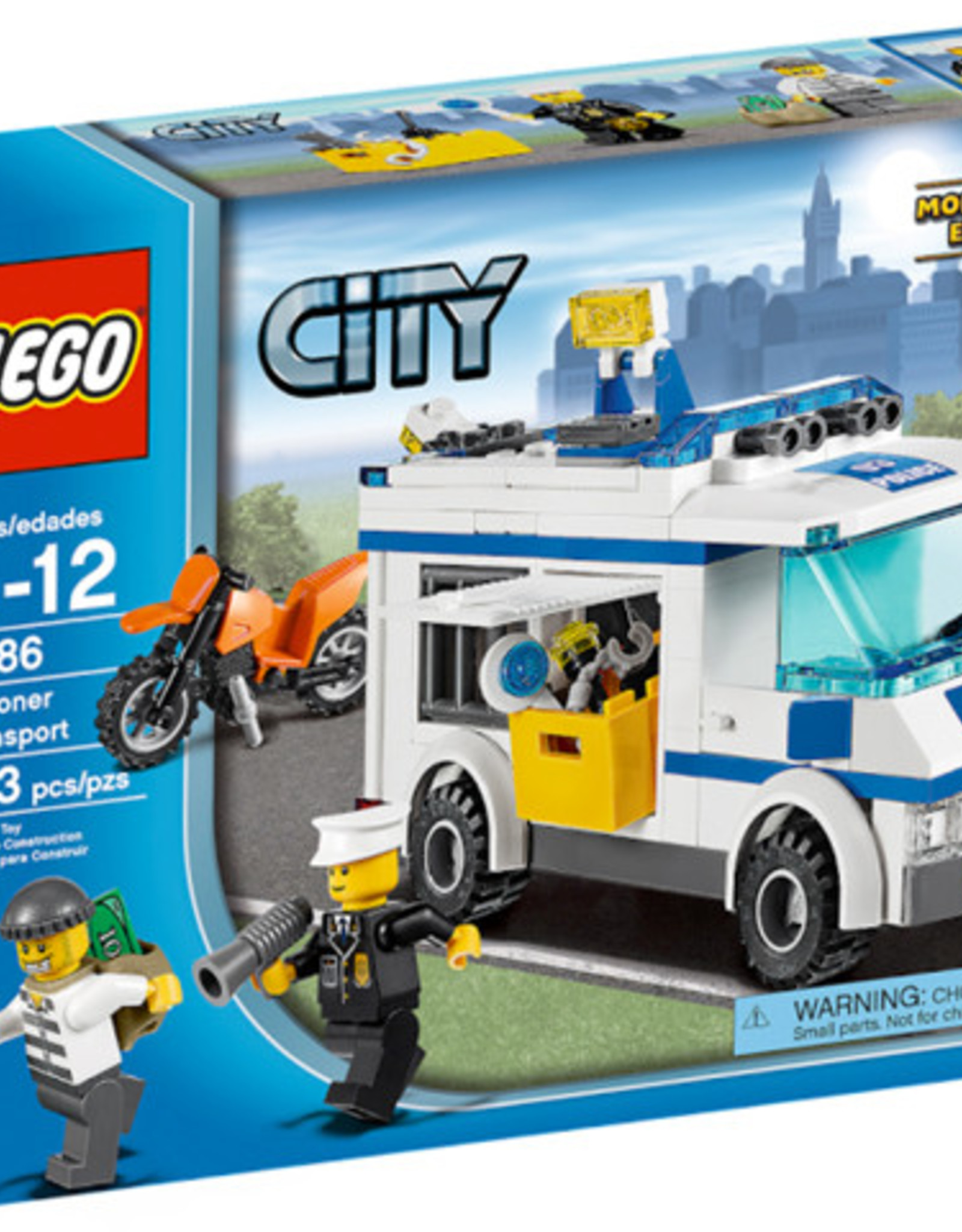 LEGO LEGO 7286 Gevangentransport met motor CITY