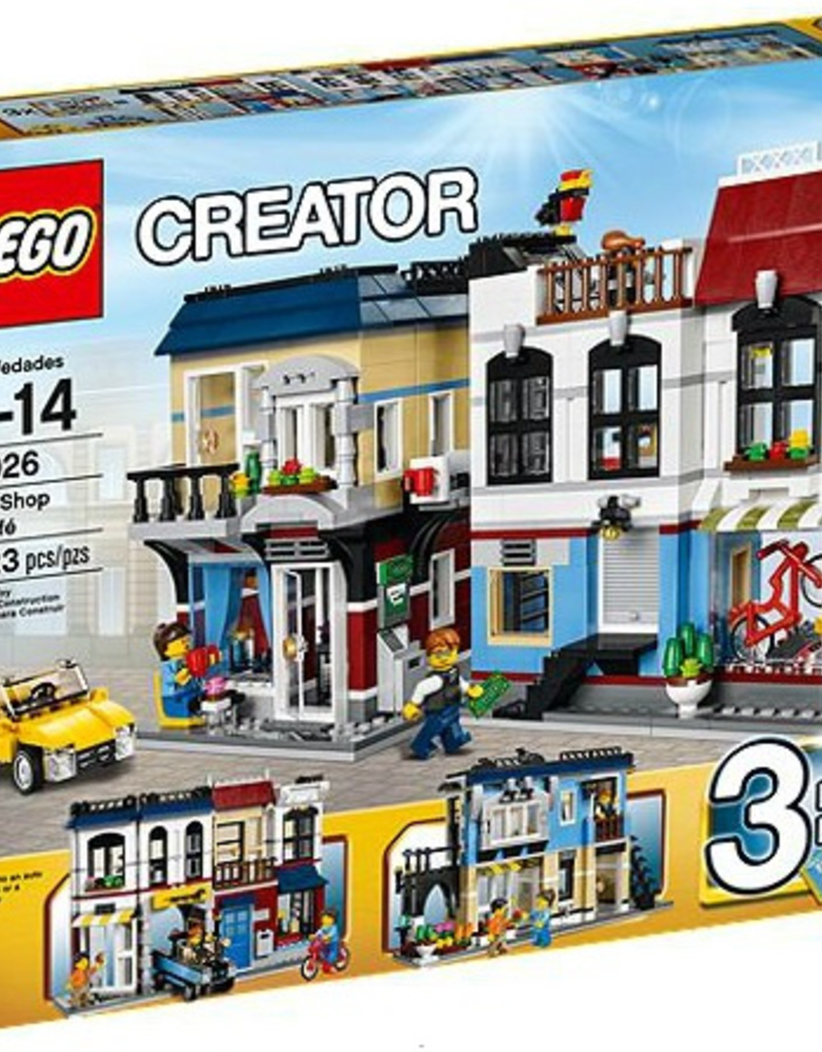 LEGO LEGO 31026 Fietswinkel en Cafe CREATOR