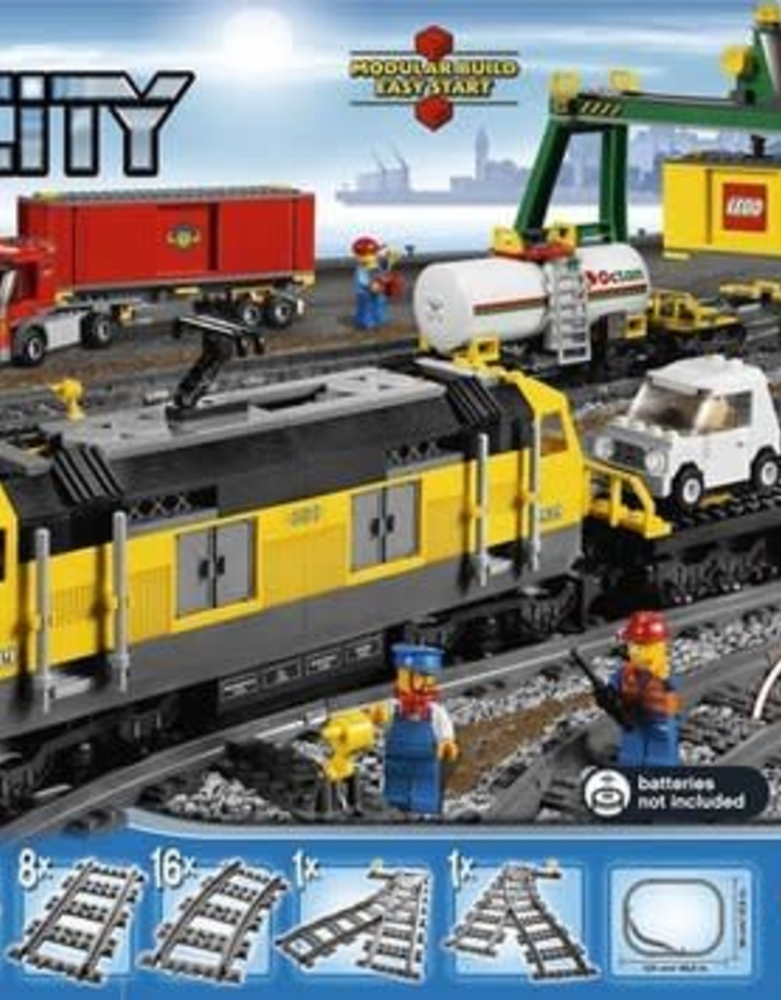 LEGO LEGO 7939 Gele vrachttrein CITY