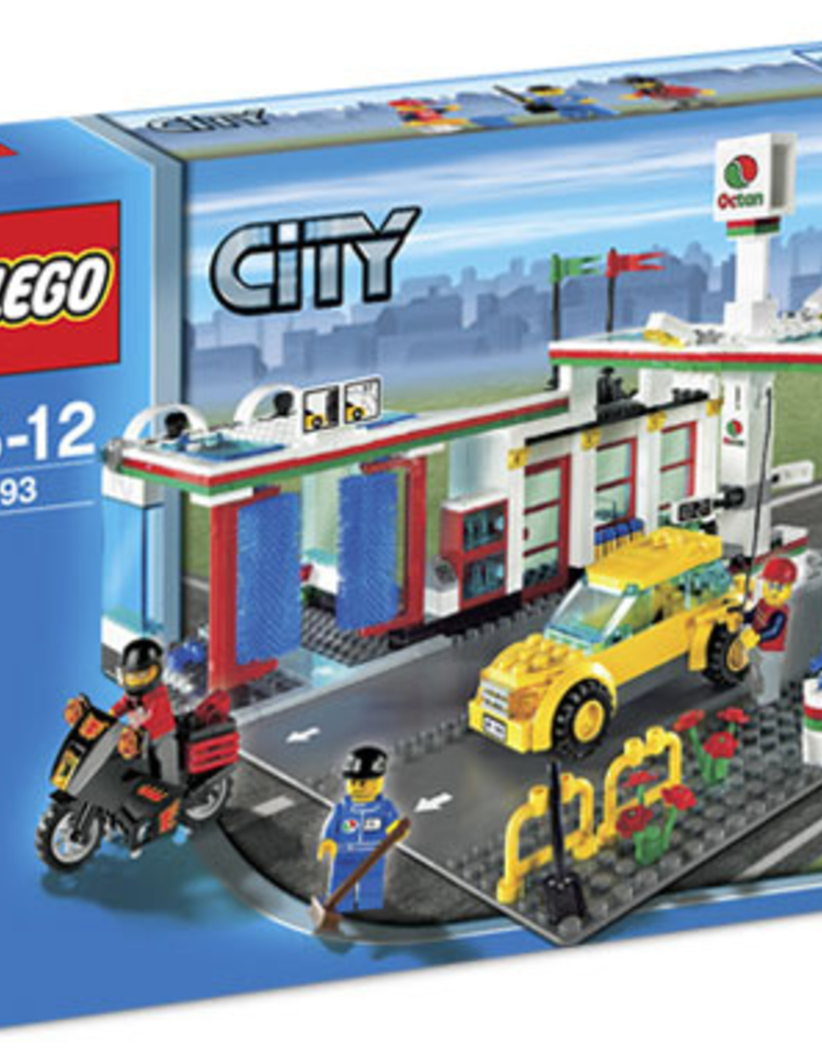 LEGO LEGO 7993 Octan bezine station/ wasstraat CITY