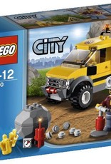 LEGO LEGO 4200 Mijnwerkersauto 4x4 geel  CITY