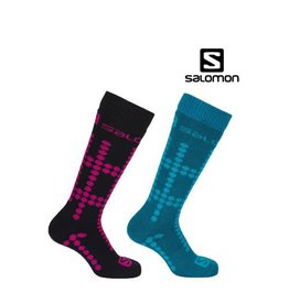 SALOMON SKISOKKEN Team Junior 2-pack