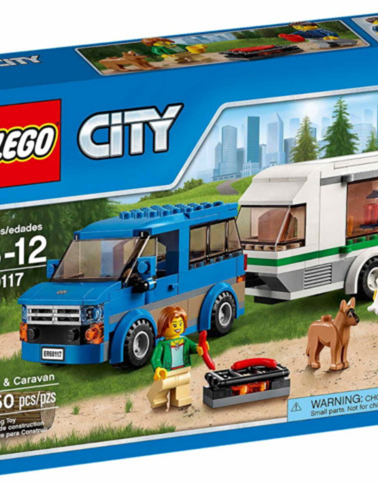 LEGO LEGO 60117 Van & Caravan CITY