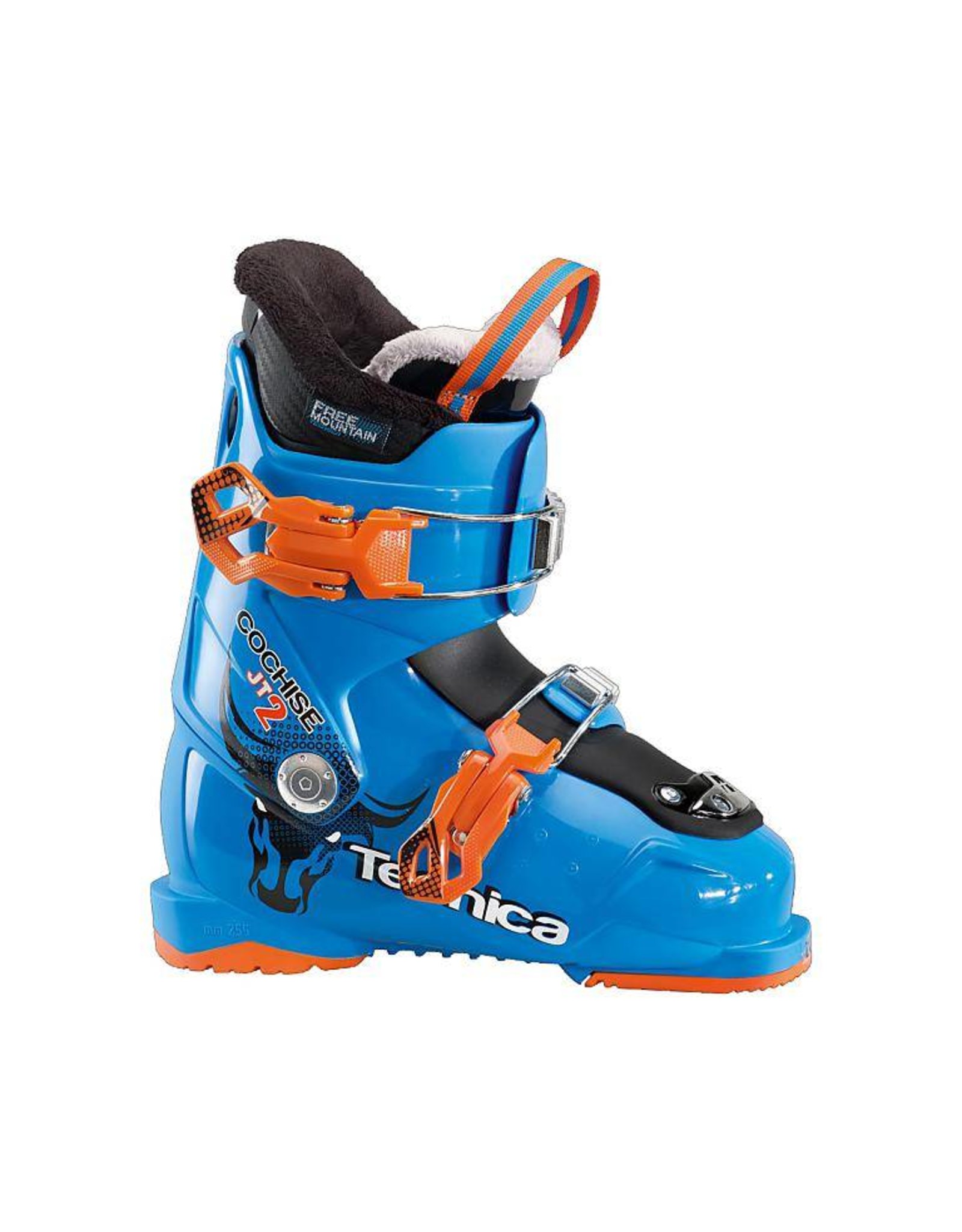 TECNICA Skischoenen TECNICA Cochise JT2-3r Blauw/Oranje Gebruikt