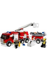 LEGO LEGO 7239 Brandweer wagen met aanhanger+zodiac CITY