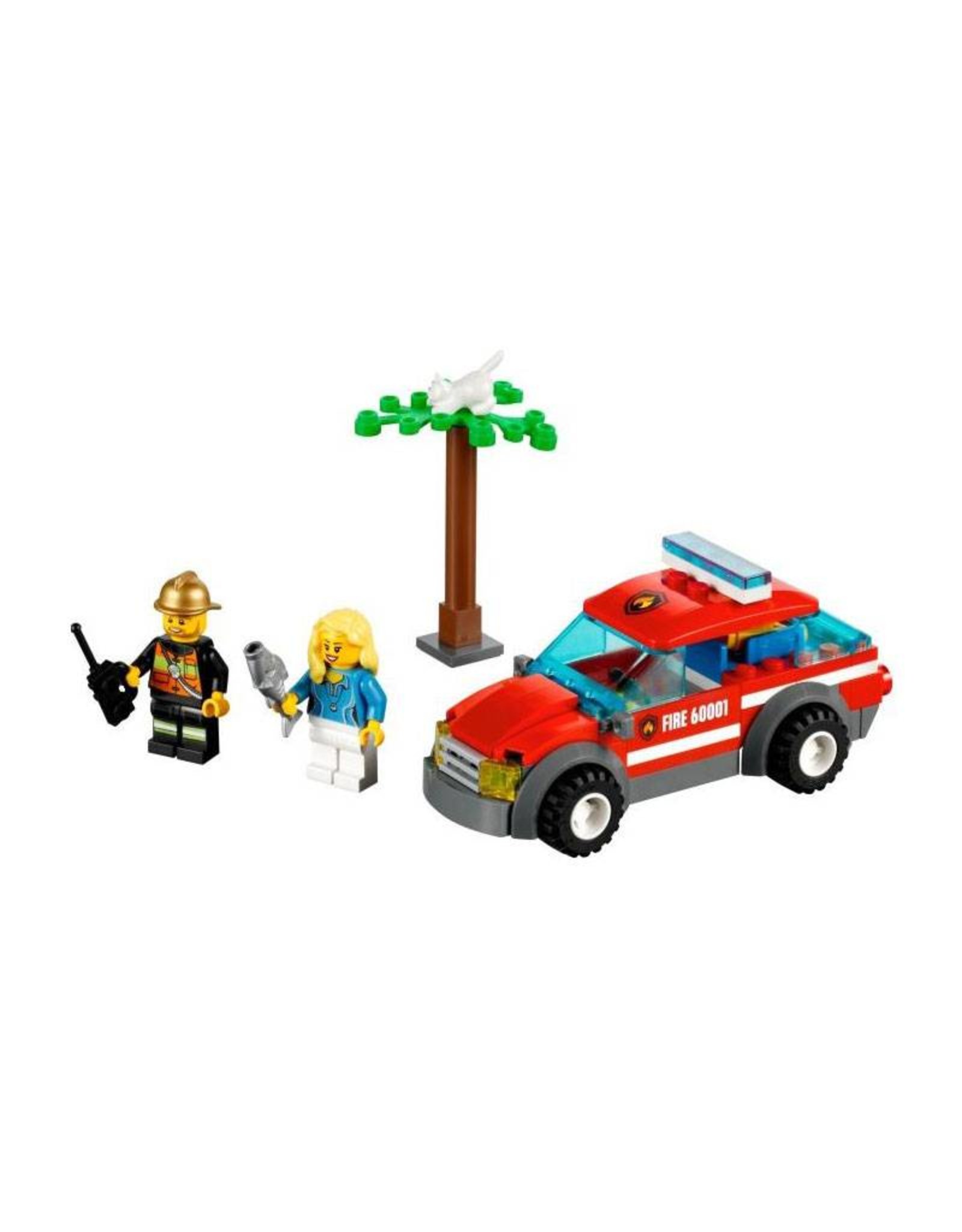 LEGO LEGO 60001 Brandweerauto commandant  CITY