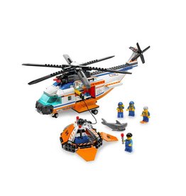 LEGO 7738 Coast Guard Helicopter en reddingsvlot CITY