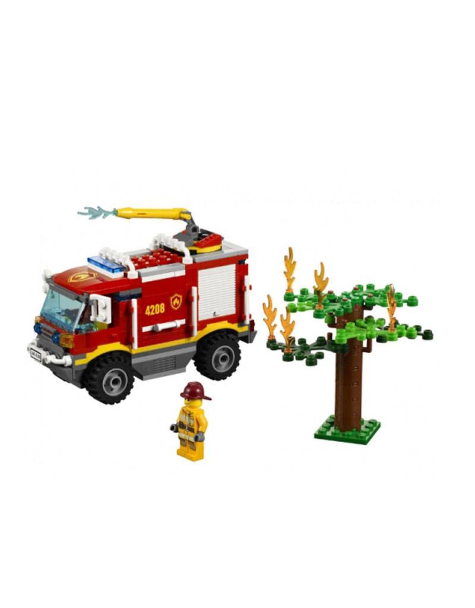 LEGO LEGO 4208 Brandweerwagen 4x4 spuitwagen CITY