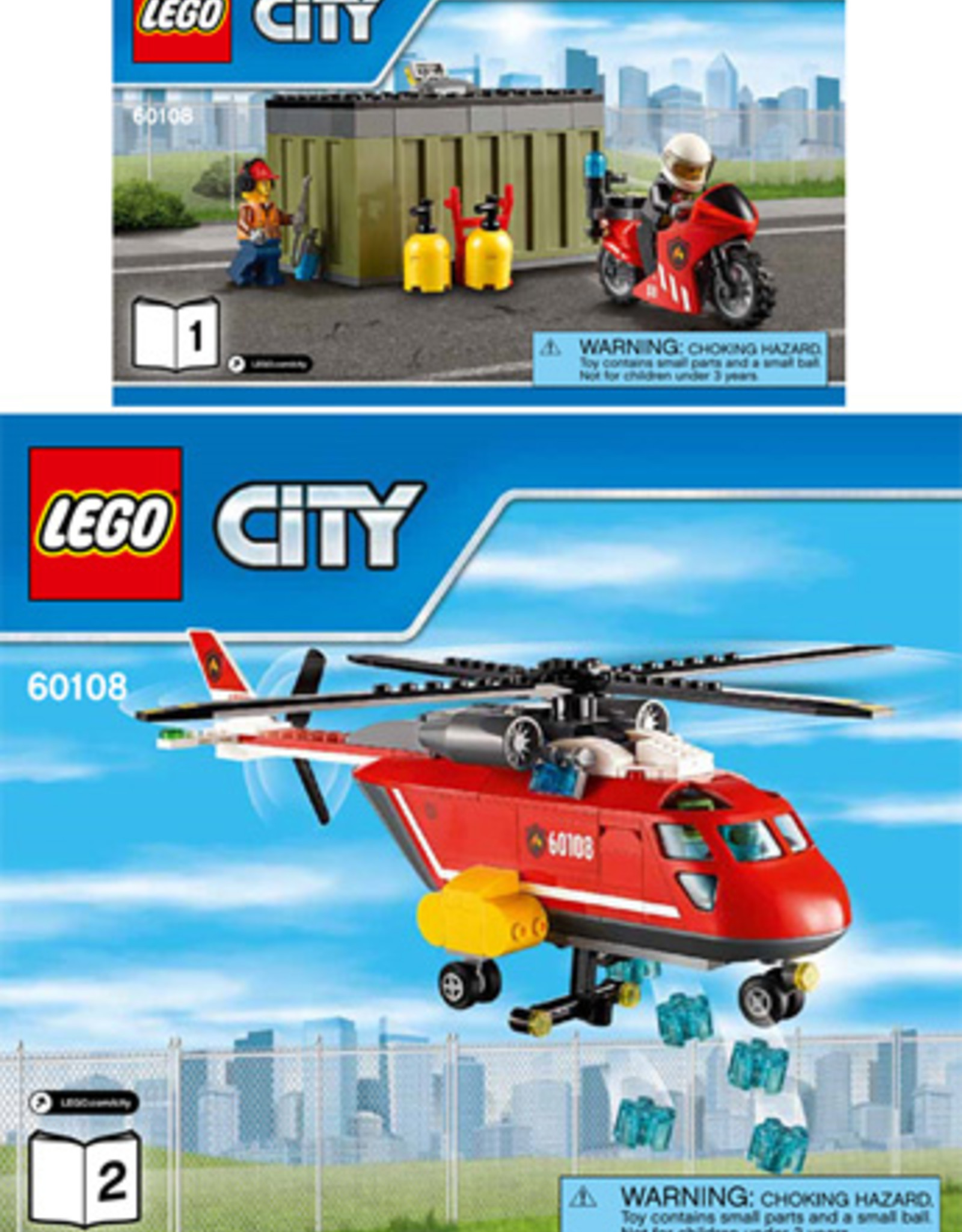 LEGO LEGO 60108 Fire Response Unit CITY