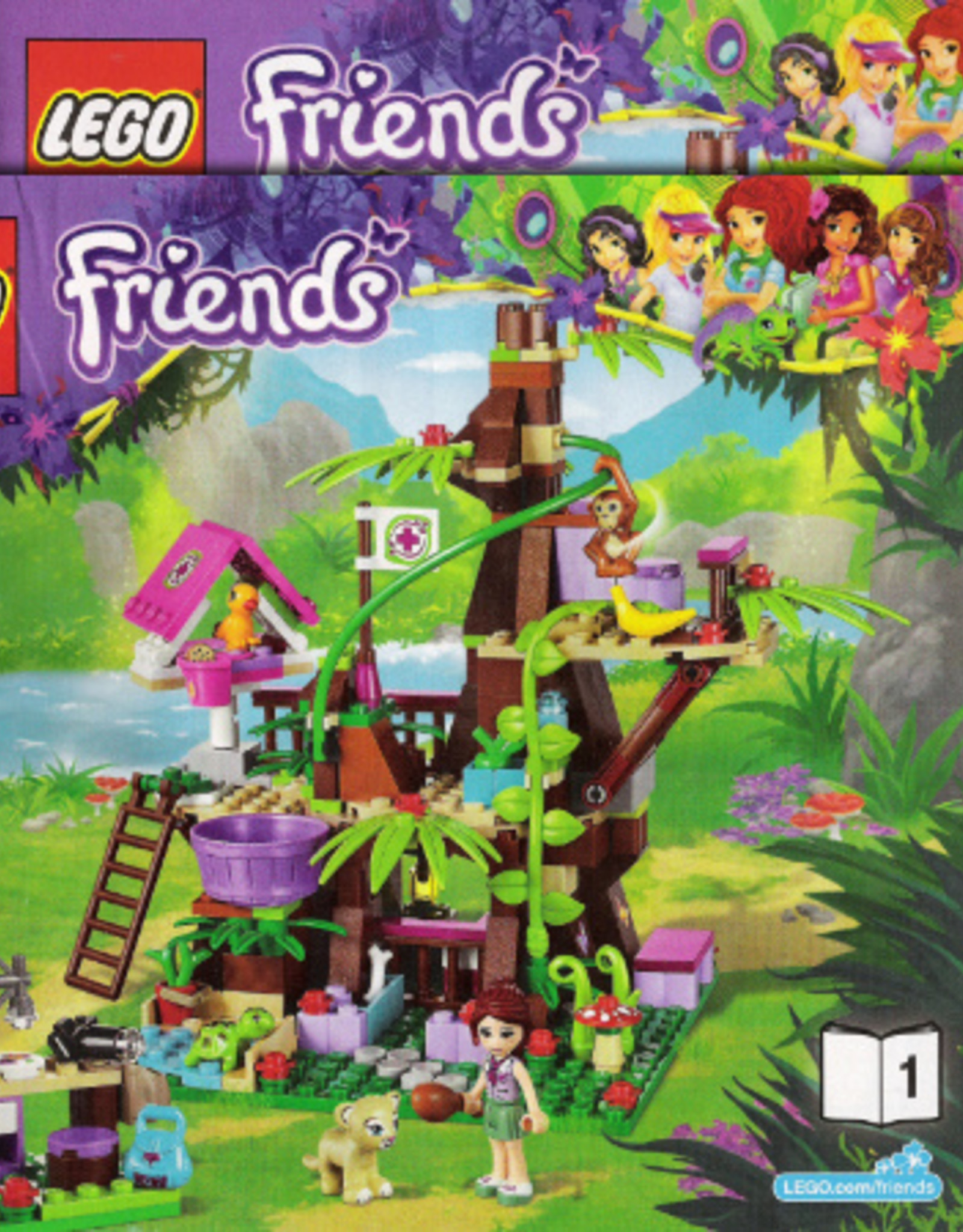 LEGO LEGO 41059 Jungle Tree House FRIENDS