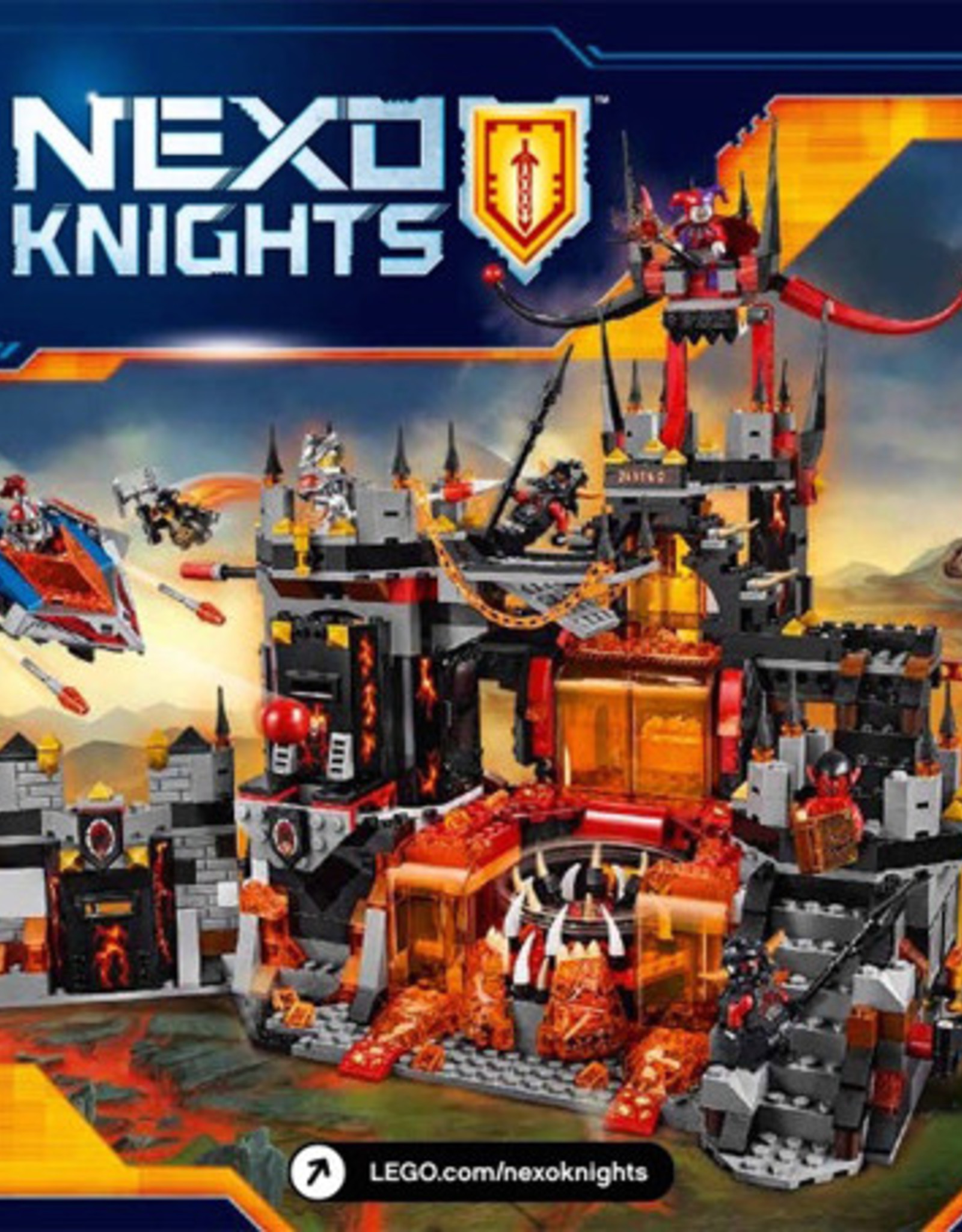 LEGO LEGO 70323 Jestro's Volcano Lair NEXO KNIGHTS