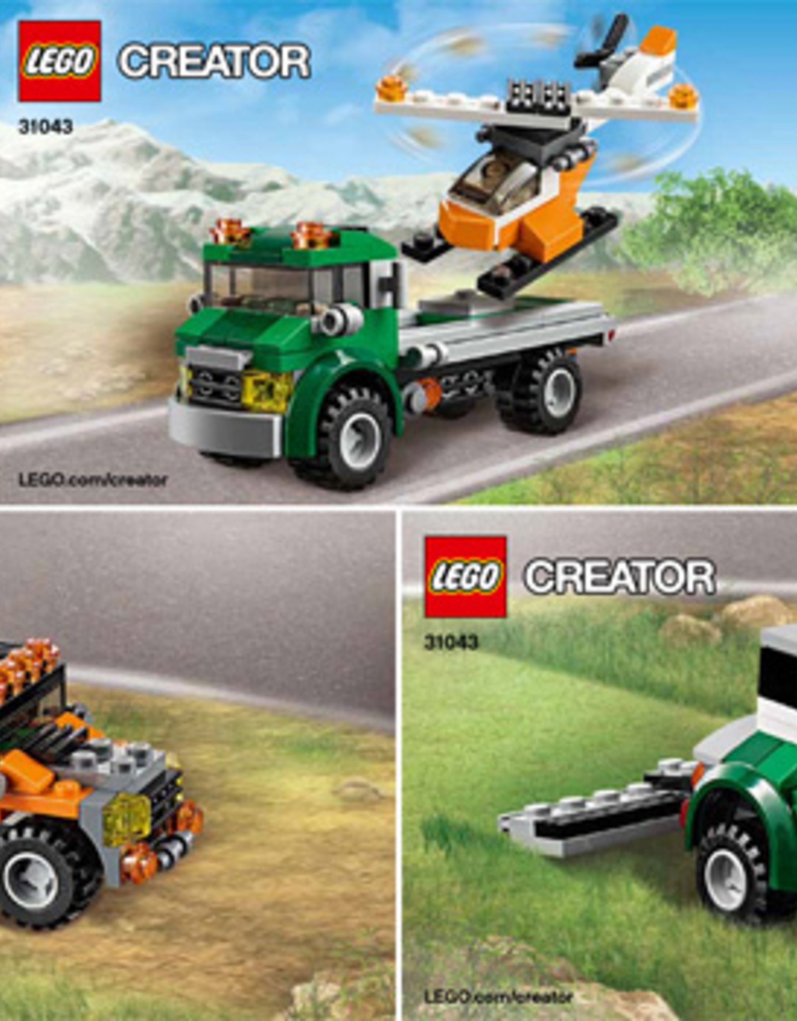 LEGO LEGO 31043 Chopper Transporter CREATOR