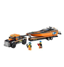 LEGO 60085 4x4 with Powerboat CITY