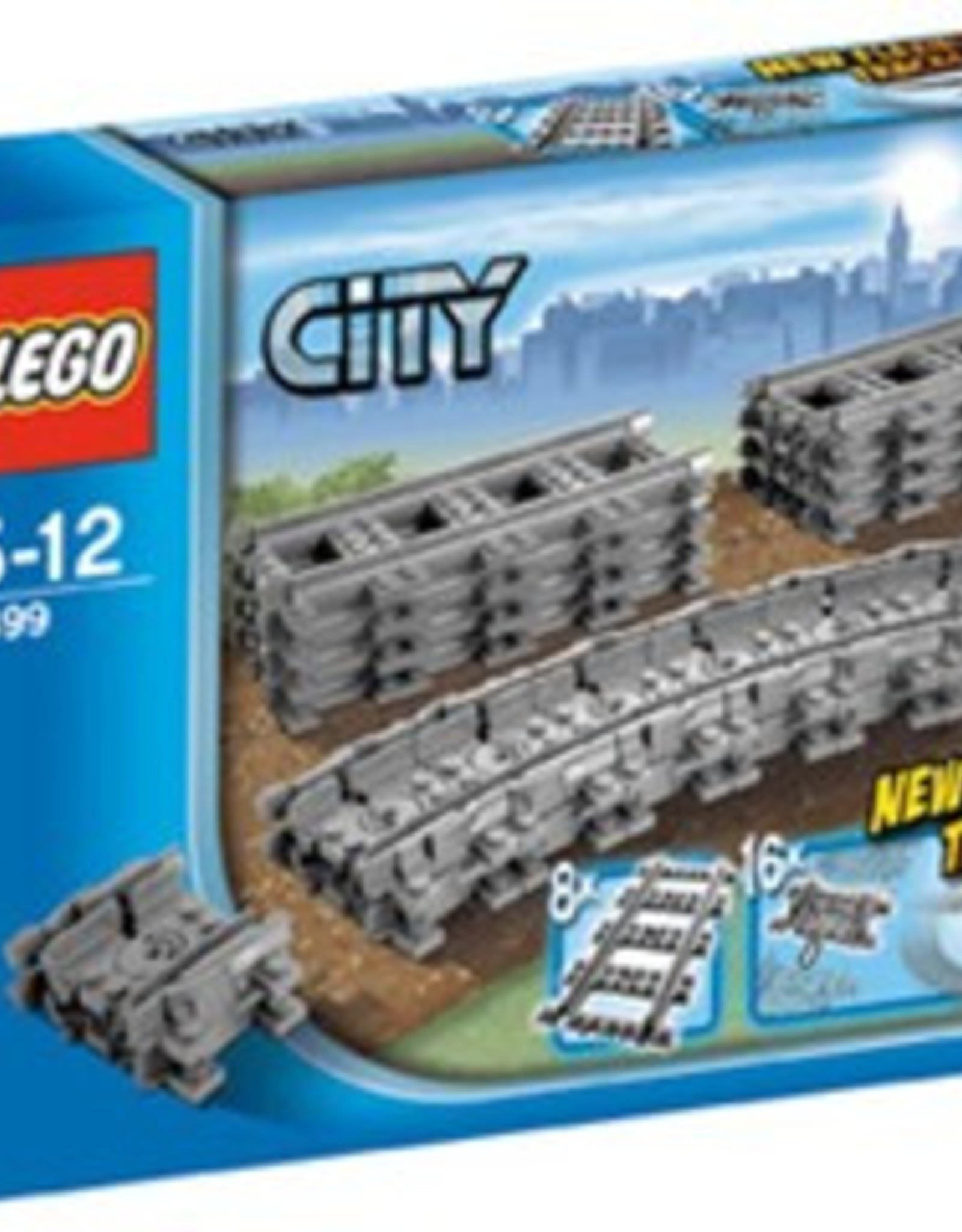 LEGO LEGO 7499 8x Recht + 16x Flex CITY