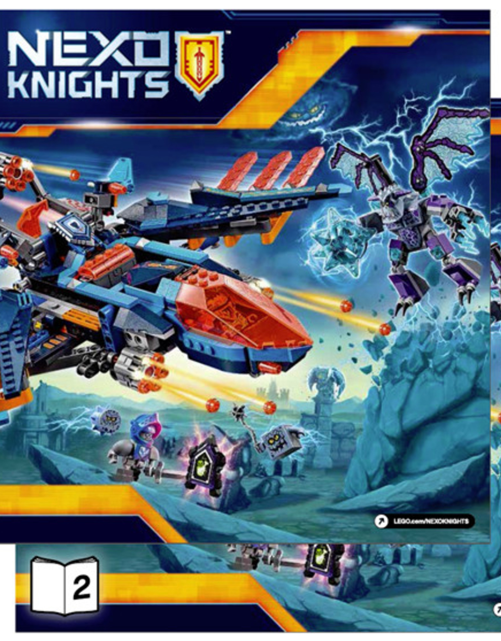 LEGO LEGO 70351 Clay's Falcon Fighter Blaster NEXO KNIGHTS