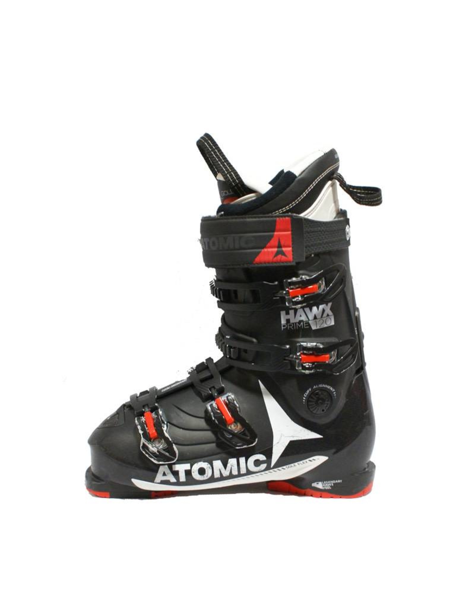 ATOMIC Skischoenen ATOMIC Hawx Prime 120 Zwart/Wit/Rd Gebruikt